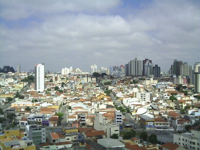São Caetano do Sul: vista panorâmica de bairro residencial da cidade