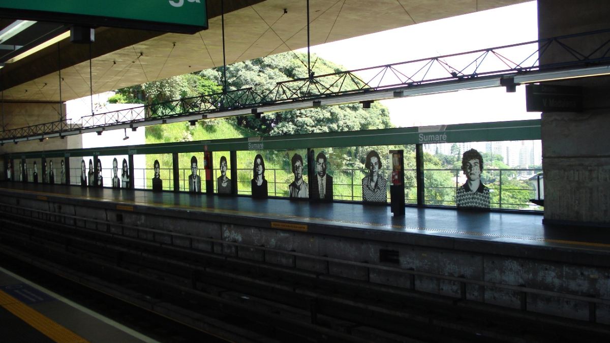 Estação Linha 2-Verde do metrô de São Paulo
